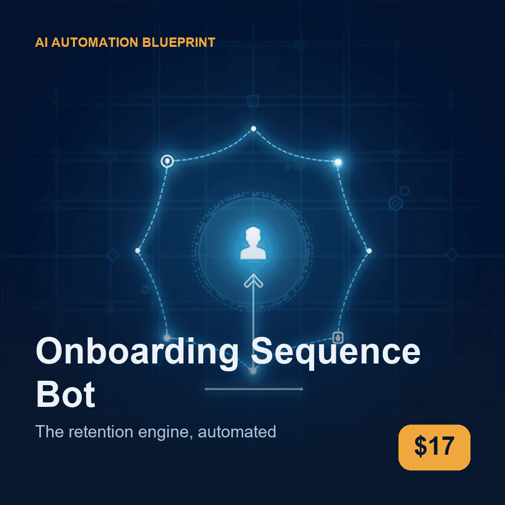 Onboarding Sequence Bot