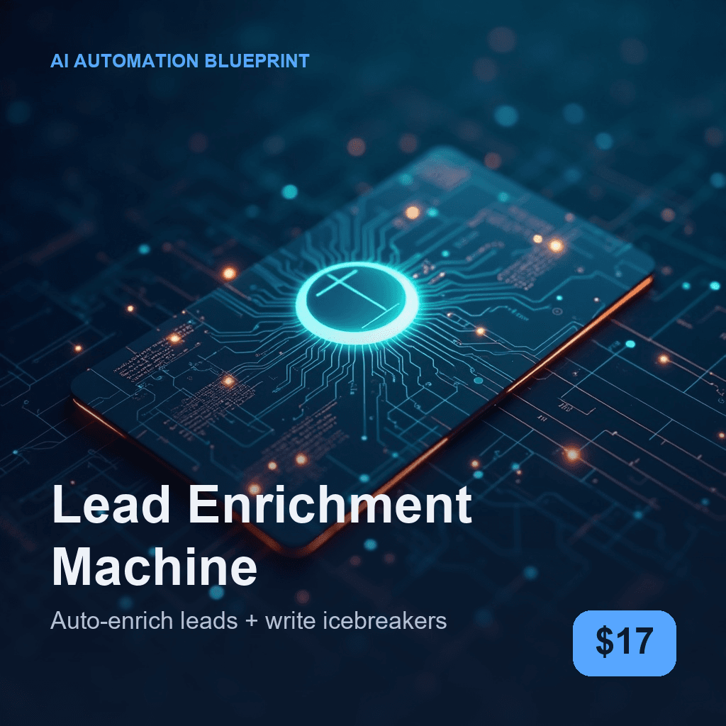 Lead Enrichment Machine